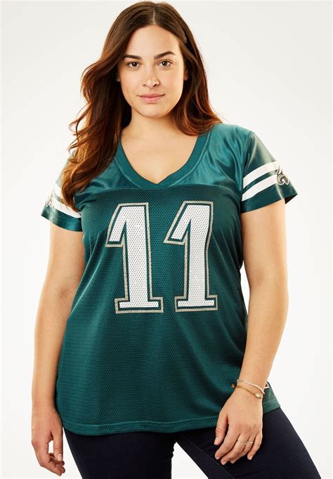 oversized american football jersey.